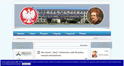 Desktop Screenshot of 1lo.krasnystaw.pl